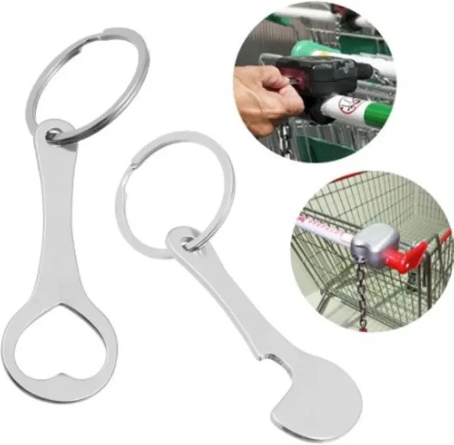 Schlüsselanhänger Edelstahl, Unisex - Bild 1