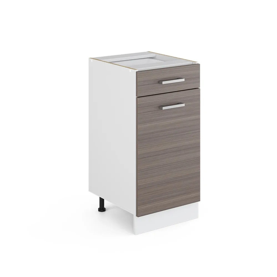 Vicco Küchenunterschrank R-Line Schubladenschrank in Grau/Weiß ohne Arbeitsplatte Breite: 40 cm - Bild 2