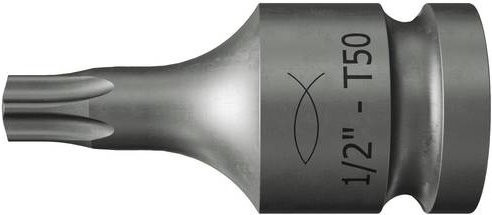 Fischer Stecknuss TX50 1/2 Zoll mit 12,5 mm Größe in Grau - Bild 1