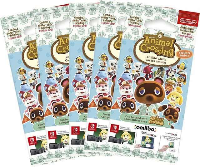 Nintendo Animal Crossing amiibo Karten, 3-teiliges Set - Bild 1