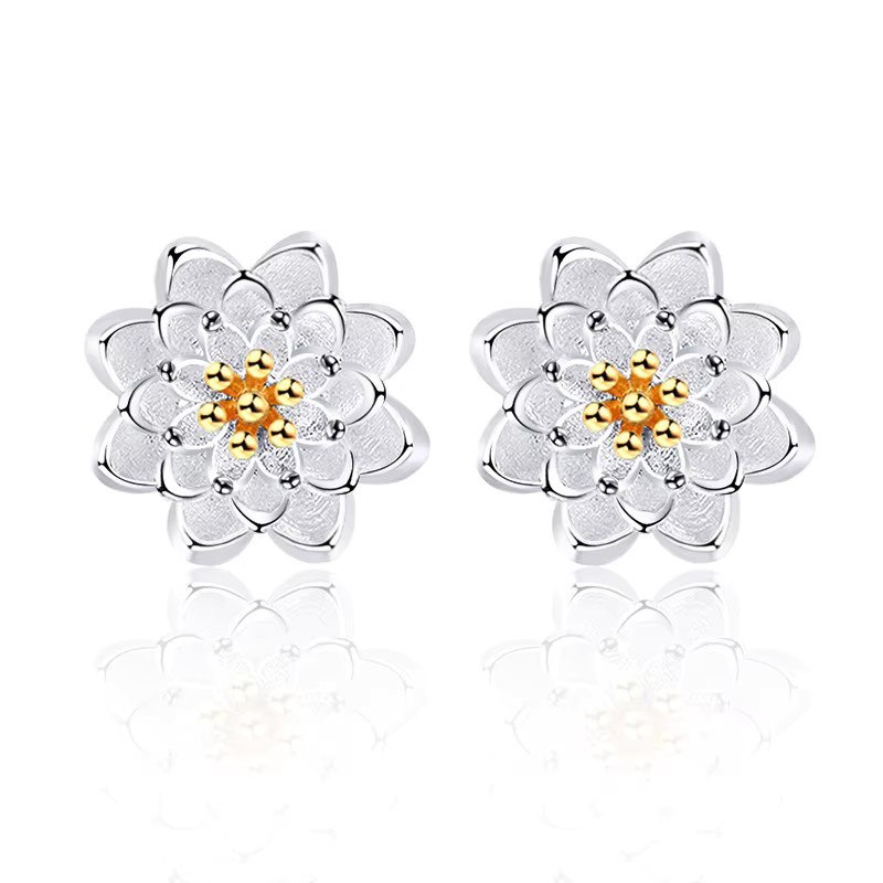 YDSMOSO Ohrringe, 925 Silber, Blume, Damen - Bild 2