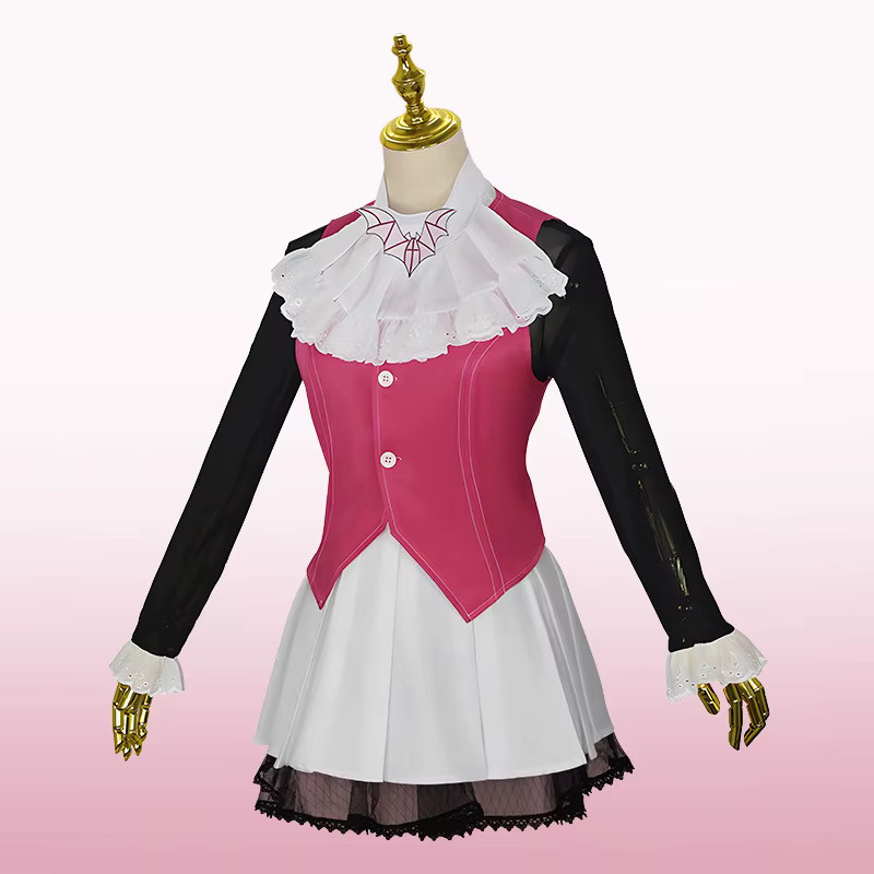 HHYRCOS Monster High Draculaura Cosplay Kostüm, Fantasy, Unisex - Bild 2