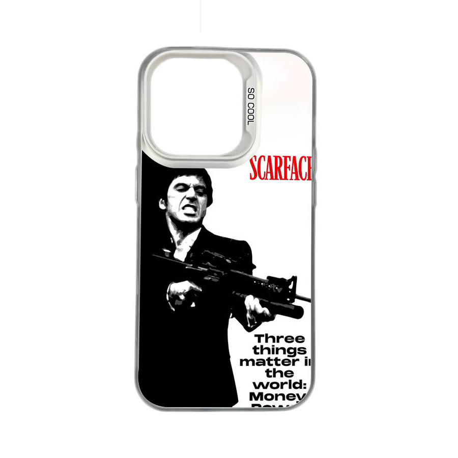 Scarface Handyhülle Aurora TPU-Hülle für iPhone 11 bis iPhone 17 Pro Max, stoßfest und schlank, mehrfarbig und pink - Bild 6