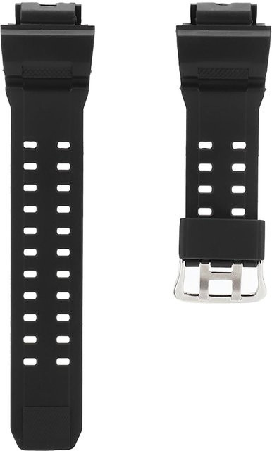Uhrenarmband TOMTOP JMS, Kunststoff, Schwarz, Unisex - Bild 1