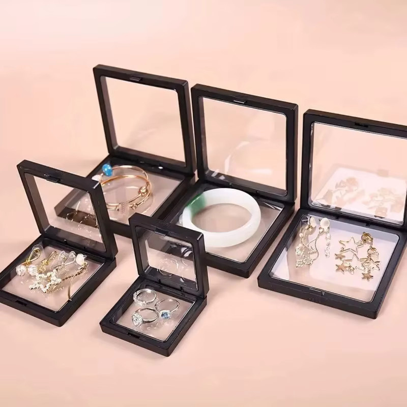 Schmuck Aufbewahrungskoffer, transparent, Kunststoff - Bild 2