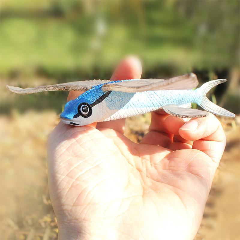 Yiran toy 1 Meeresleben Fliegender Fisch Figur Kunststoffmodellfigur ab 3 Jahren - Bild 2