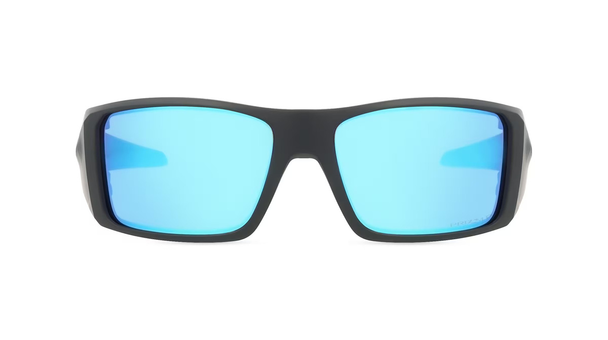 Oakley OO9231 HELIOSTAT Sonnenbrille, Vollrand, Quadratisch, Kunststoff, Herren, schwarz - Bild 1