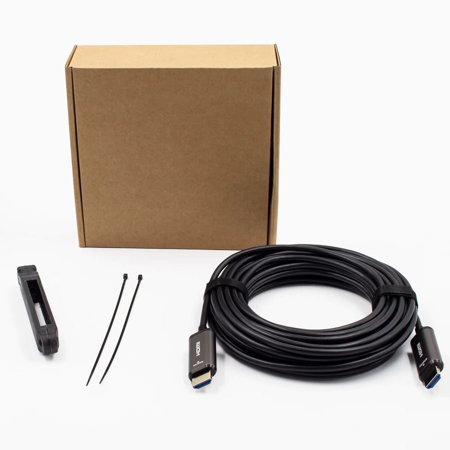 Wiistar HDMI 2.1 Glasfaserkabel Ultra High Speed 48Gbps für 8K 60Hz und 4K 240Hz, Länge: 10 m - Bild 2