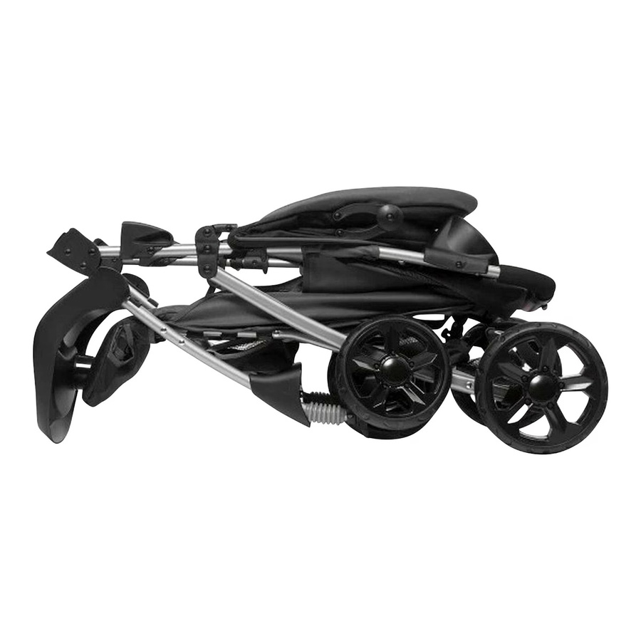 Lionelo Buggy EMMA PLUS grau mit Federung und einhändiger Faltfunktion - Bild 2
