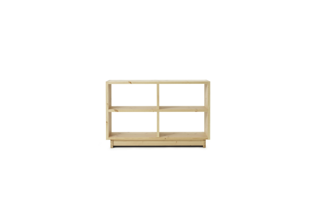 Normann Copenhagen Fyr Bücherregal aus Kiefernholz in Beige und Braun - Bild 2