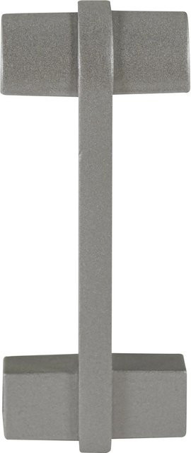 Fuchs Design Sockelleiste Verbindung aus Aluminium in Silber Matt, Höhe: 7 cm - Bild 1