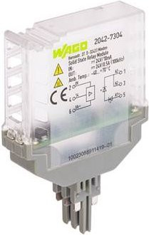 WAGO 2042-7304 Solid-State-Relaismodul transparent - Bild 1