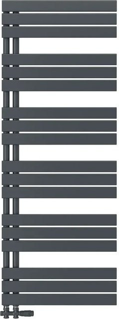 Emke Badheizkörper Handtuchwärmer in Anthrazit mit 1005W, B: 60 cm, H: 160 cm - Bild 1