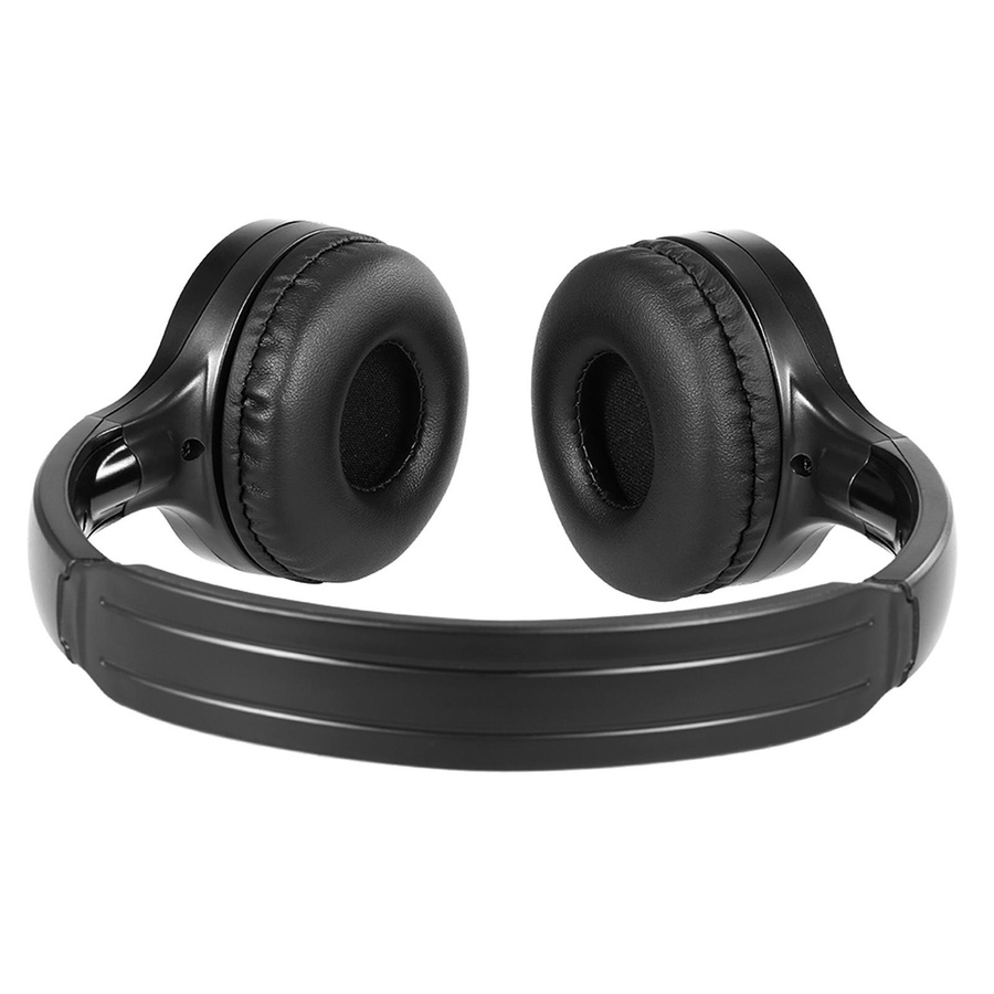 Andoer IR Infrarot Kopfhörer Stereo Faltbare Drahtlose und Wired Headset mit Dual Kanal für In-Auto DVD Player Schwarz - Bild 2
