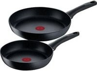 Tefal Pfannen-Set Black Stone, 2-teilig, Schwarz, Non-Stick Beschichtung aus Aluminium - Bild 1