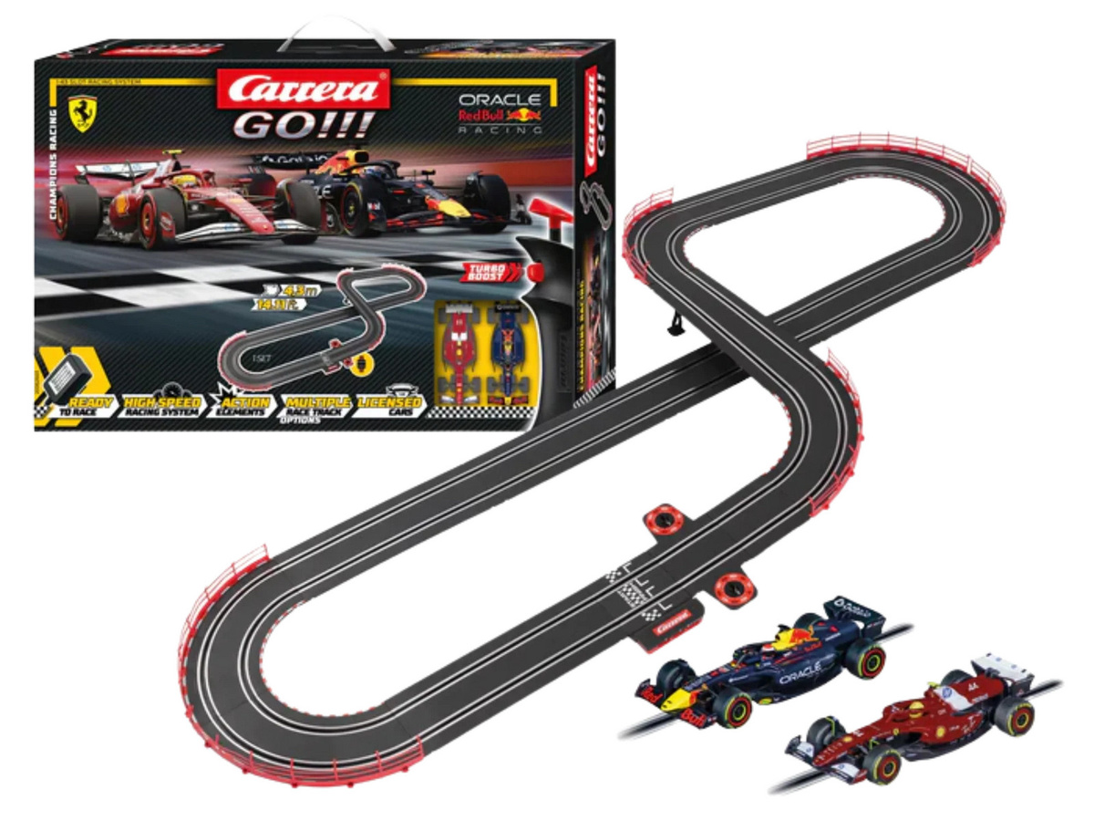Carrera GO!!! Champion's Racing Rennbahn Formel 1 1:43 Set - Bild 3