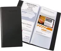 SIGEL Visitenkartenmappe Displaybook in Schwarz aus Kunststoff - Bild 1