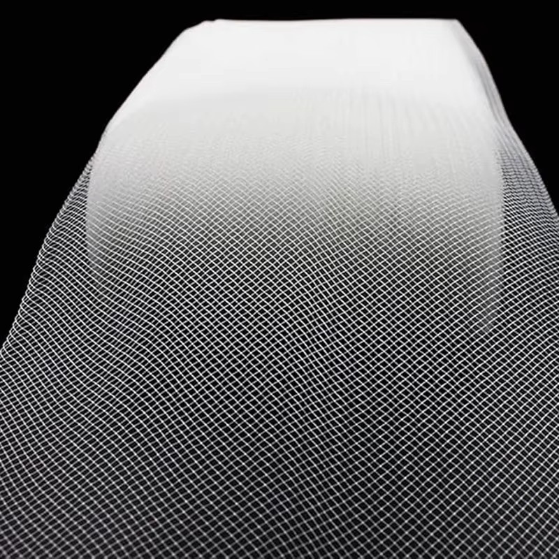 Steifes Polyester-Rosshaargeflecht in Weiß für Näharbeiten und festliche Kleidung, 50 Yards - Bild 2