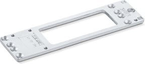 GEZE Montageplatte für TS 2000 NV / NV BC in Silber - Bild 1