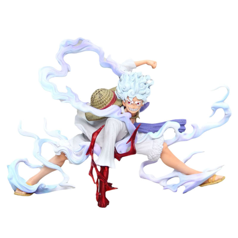 Bandai One Piece Sun God Nica Ruffy Actionfigur 5. Gang Modell Statue, Höhe: 18 cm, mehrfarbig - Bild 4