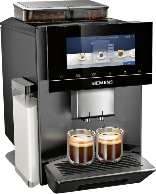 Siemens TQ907D03 Kaffeemaschine in Schwarz mit WiFi und App-Steuerung für dein Smart Home - Bild 1