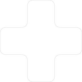 Eichner Stellplatzmarker Beacon aus PVC in Weiß - Bild 1