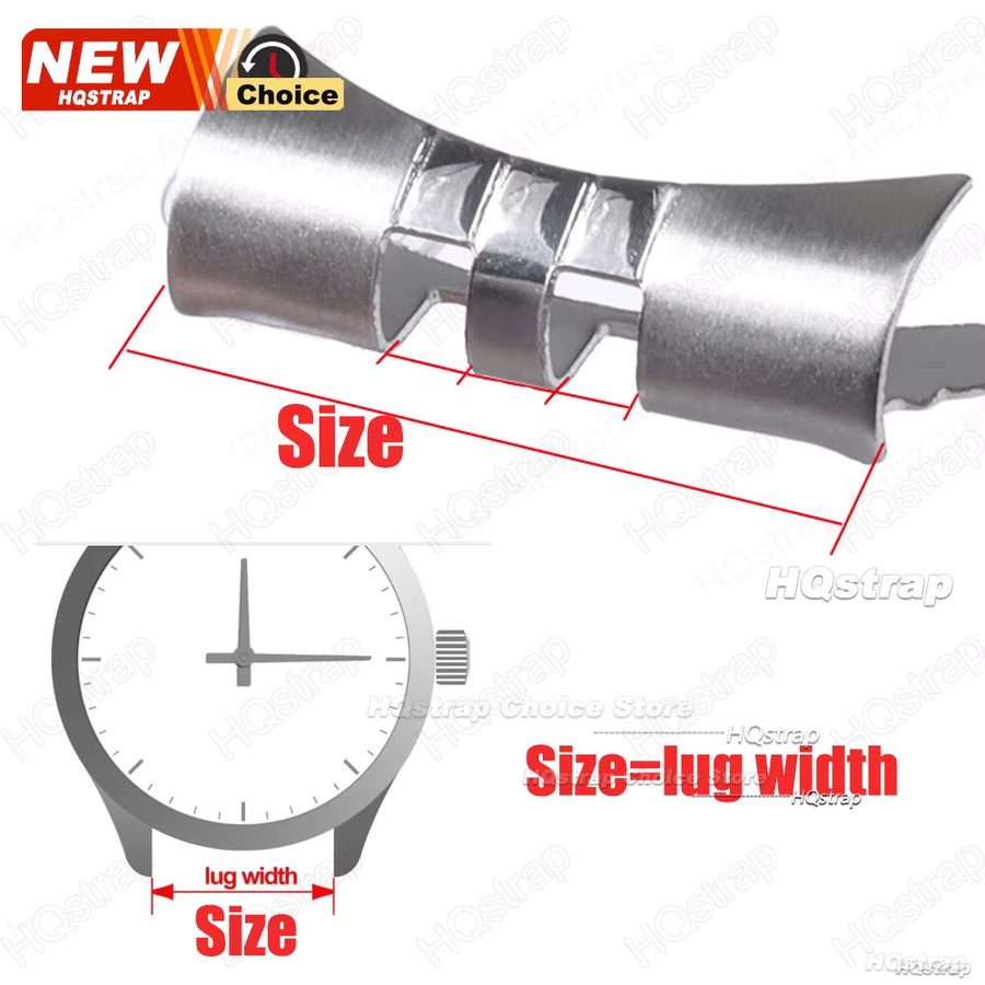 HQstrap Uhrenreparaturwerkzeug Edelstahl, Silber, Unisex - Bild 2