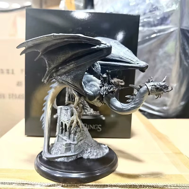 Bandai The Lord of the Rings Hexenkönig von Angmar Fell Dragon, Sammlerfigur Statue, 17cm, adults - Bild 3