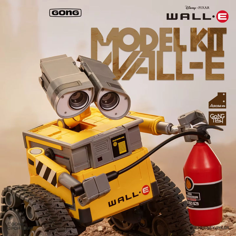 Bandai Wall-E Anime Action Figur aus PVC in Weiß und Gelb, 15 cm Höhe - Bild 2