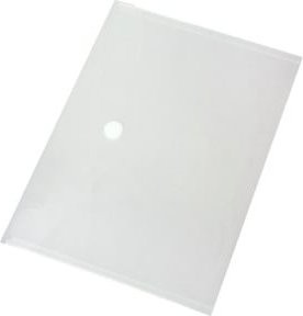 Eichner Dokumententasche A4 quer aus transparentem Kunststoff mit Klettverschluss, 0,2 mm Stärke - Bild 1