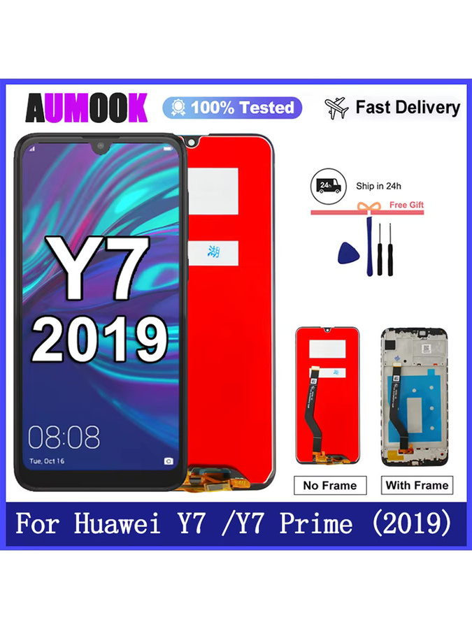 Huawei Y7 2019 DUB-LX1 DUB-LX3 LCD Display Ersatz mit 6,26 Zoll Touchscreen Digitizer in Schwarz - Bild 7