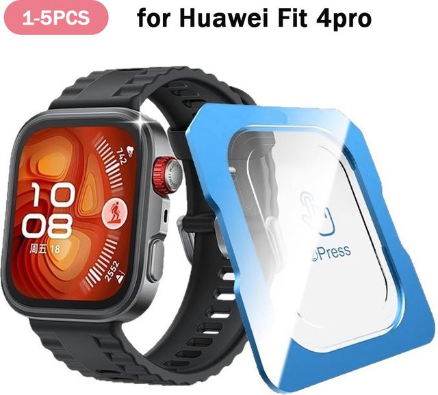 CAOWTAN Uhrenzubehör, Glas, Huawei Uhr Fit 4 Pro, transparent - Bild 1