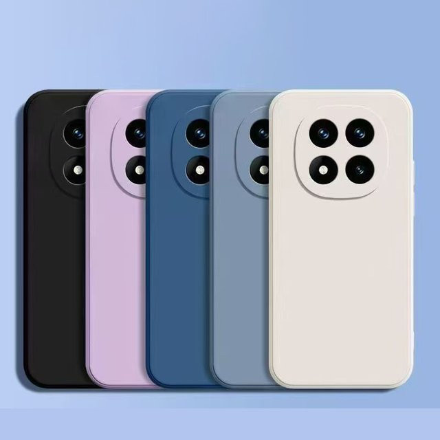 Luxuriöse stoßfeste Silikon-Schutzhülle für Xiaomi Redmi Note 14 Pro 5G und Redmi Note 14 Pro Pro+ Plus 5G in Lila - Bild 1