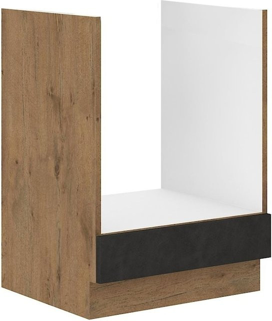 VIGO Herdunterschrank Lancelot Matera in Eiche und Grau, Breite: 60 cm - Bild 1
