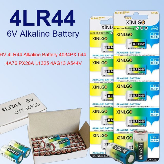 Koonenda 4LR44 6V Alkaline Batterie für Kamera und Elektronik - Bild 1