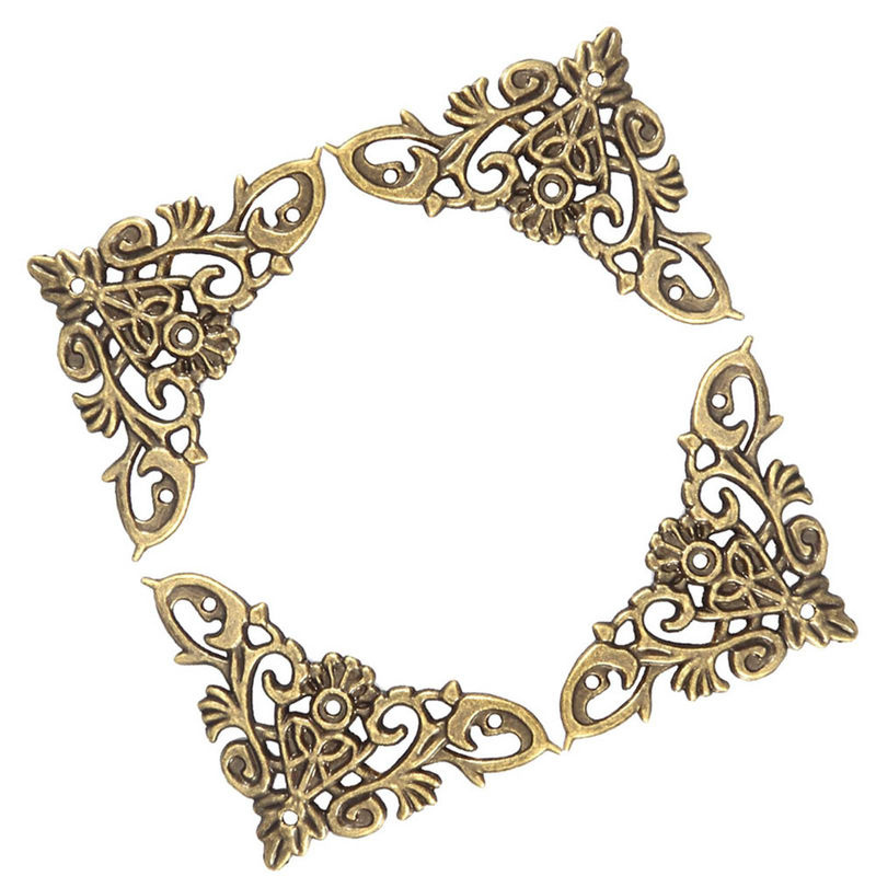 12er Set TOMTOP JMS Schmuck Sammelalbum Schoner aus Zinklegierung im Antik-Stil in Bronze und Gold - Bild 7