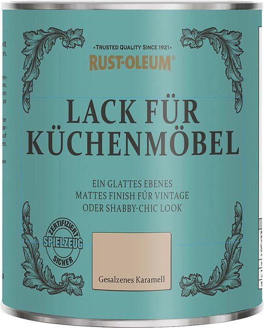 Rust-Oleum Küchenmöbellack Gesalzenes Karamell, Matt, 0,75 l - Bild 1