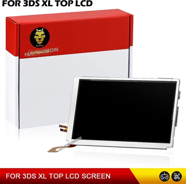 Nintendo Ersatz LCD-Display für 3DS XL/LL Gaming-Konsole in Schwarz - Bild 1