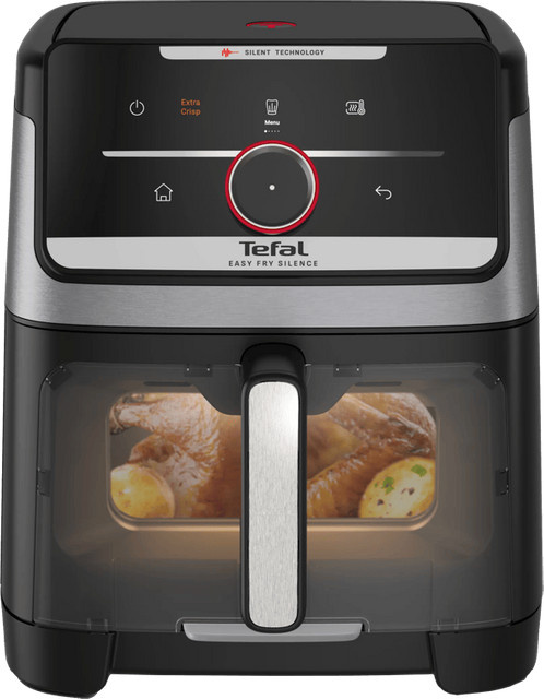 Tefal Easy Fry Smart & Silence Heißluftfritteuse EY876D in Schwarz - Bild 1