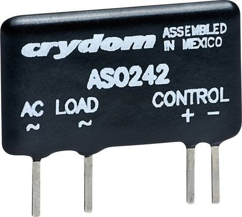 Crydom Halbleiterrelais ASO241 in Schwarz, 1.5A, max. Schaltspannung 280 V/AC, nullspannungsschaltend - Bild 1