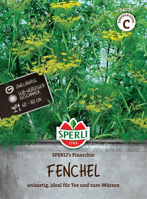 SPERLI Fenchel-Samen Finocchio, gelb - Bild 1
