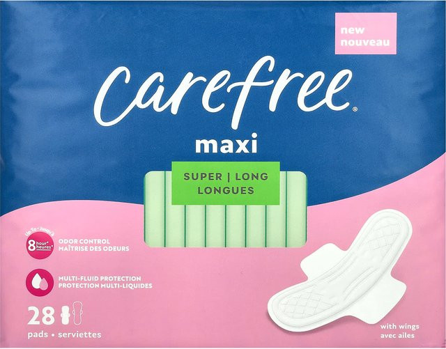 Maxi, super langes Binden, mit Flügeln, 28 Binden - Bild 1