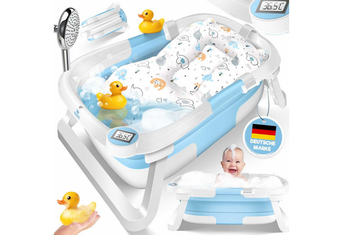 KIDIZ Babybadewanne für Neugeborene und Kleinkinder von 0 bis 12 Monaten - Bild 1