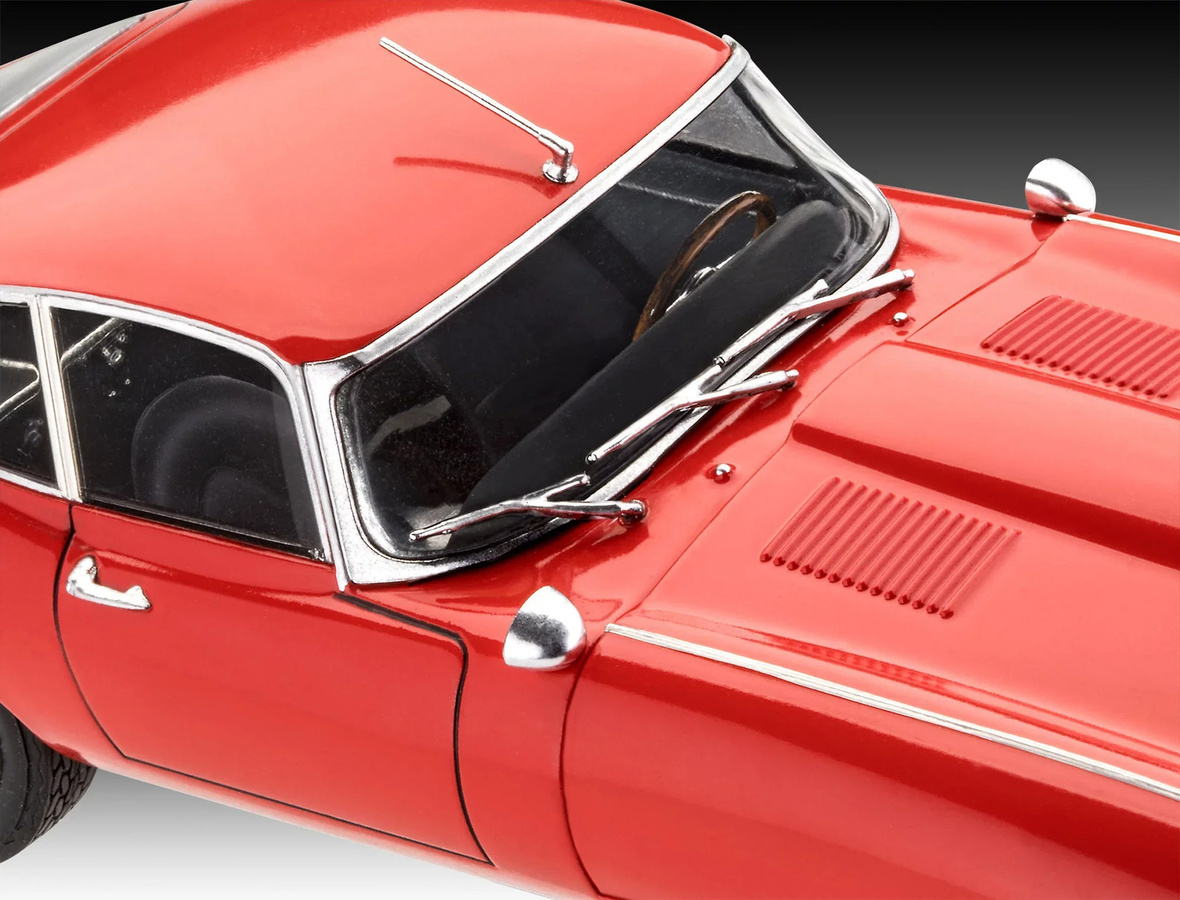 Revell Jaguar E-Type Coupé, Automodell Bausatz, 1:24, ab 10 Jahren - Bild 4