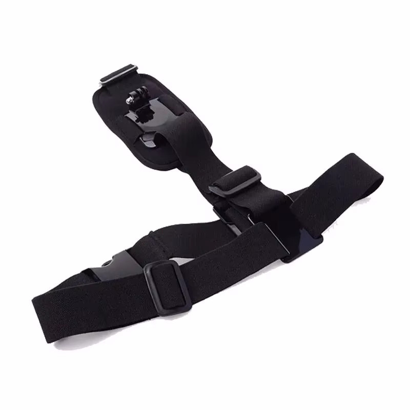 360 Grad Schultergurt-Adapter und Brustgurt-Montage für GoPro Hero 12 11 10 9 8 7 6 5 4 3+ Black Edition und Xiaomi Yi in Schwarz - Bild 6