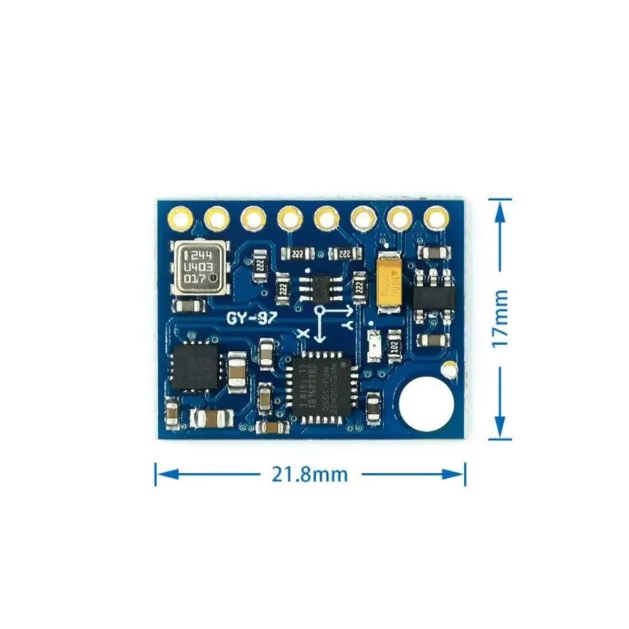 GY-87 10DOF Sensor Modul mit MPU6050, HMC5883L und BMP180 in Blau - Bild 2