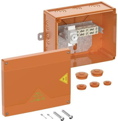 Spelsberg Abzweigkasten 86932120 in Orange mit IP66 Schutzart, L 25 cm, B 20 cm, H 12 cm - Bild 1