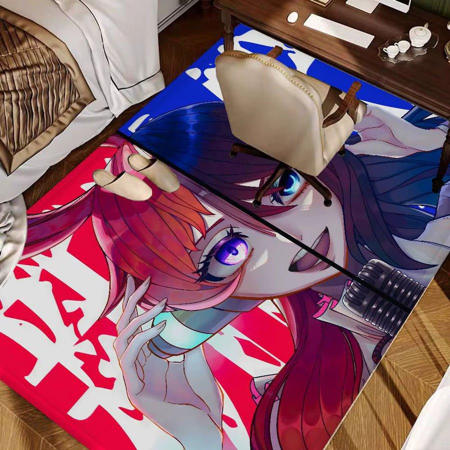 Potdemiel Ado Kyogen X Uta Anmie Raummatte, waschbar und rutschfest für Wohnzimmer, Küche oder Sofa - Bild 5