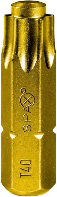 Spax Schraubendreher-Bit T 40 in Gold - Bild 1