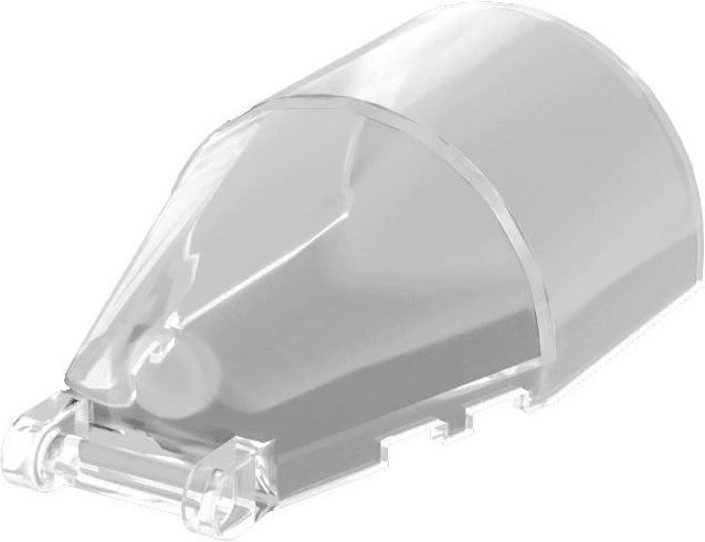 Yiran toy Bausteine Windschutzscheibe Rund mit Griff transparent 10-teiliges Set - Bild 1